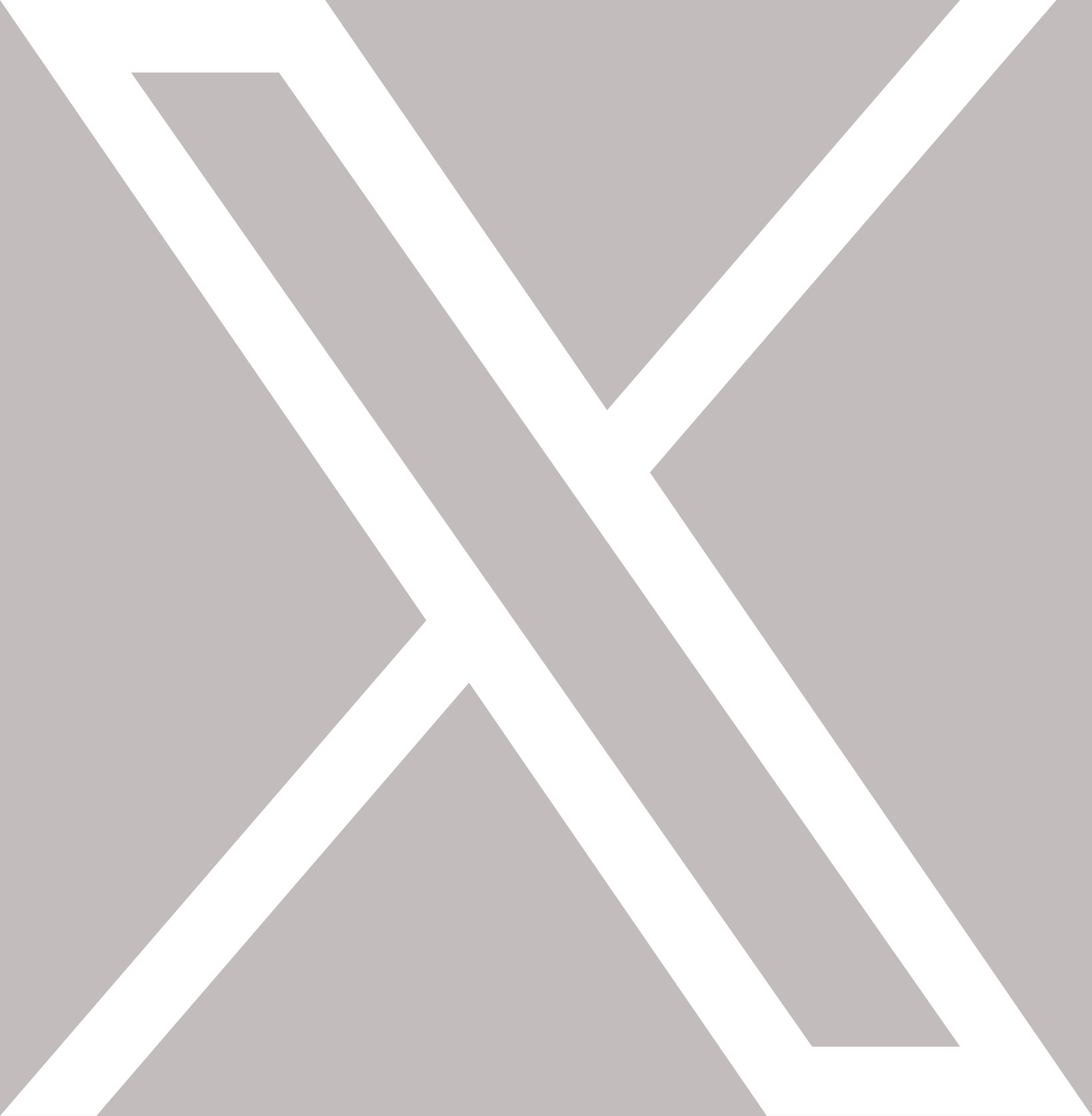 X (formerly Twitter) icon in grey